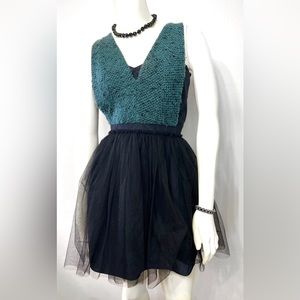 BCBGeneration Tulle-on-Taffeta Dress Sz. 4